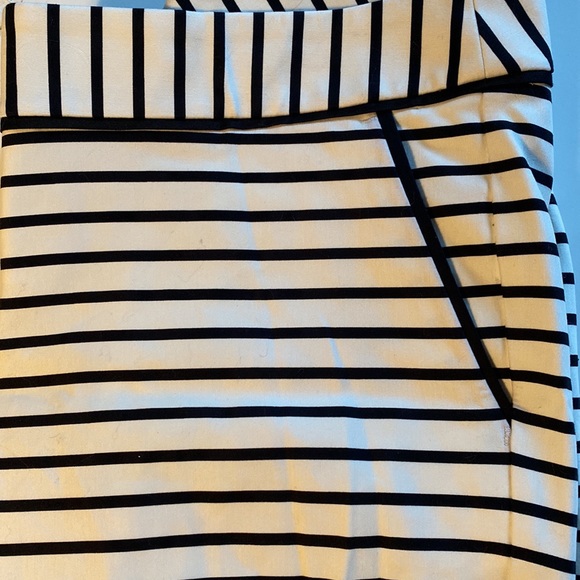 Express columnist striped pants size 2 NWOT - Picture 3 of 6